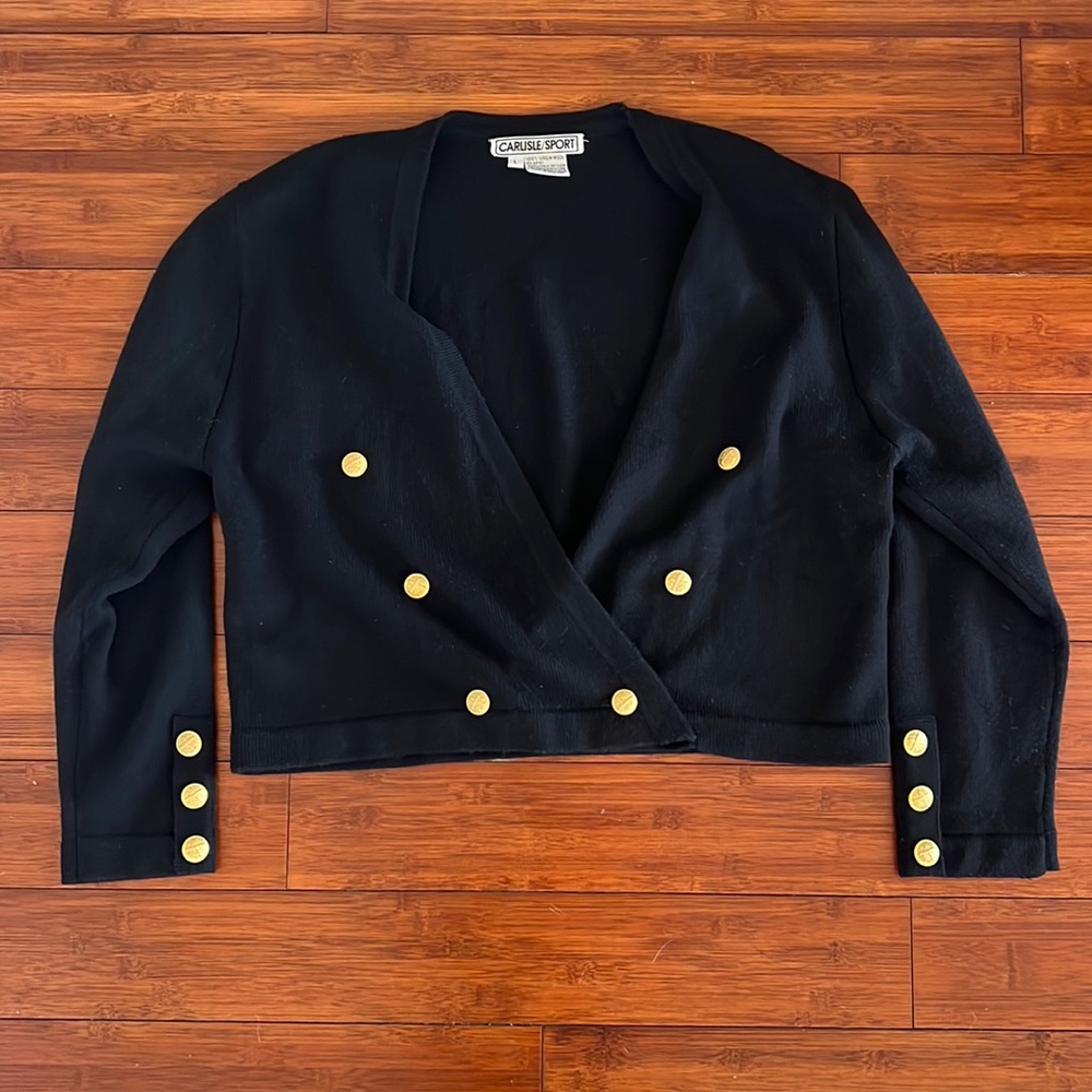 Vintage 100% Virgin Wool Carlisle/Sport Cardigan